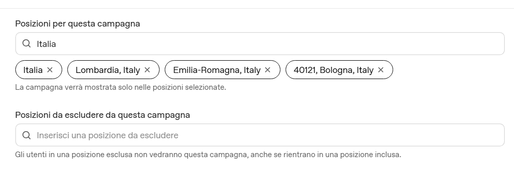 ChatGPT Ads target geografico ChatGPT Ads target geografico